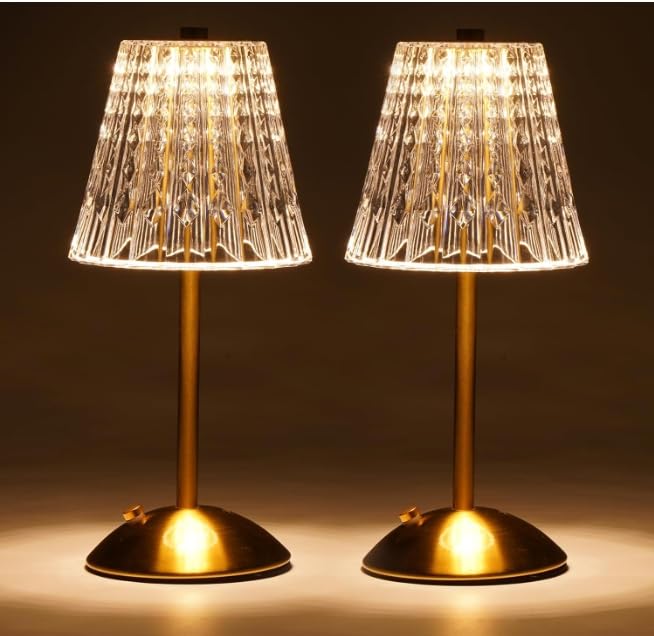 Cordless Touch Table Lamp, Classic Edition Rechargeable Small Desk Lamp