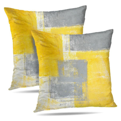 Throw Pillow Covers for Couch, 18x18 Inch, 2 Pack, Turquoise