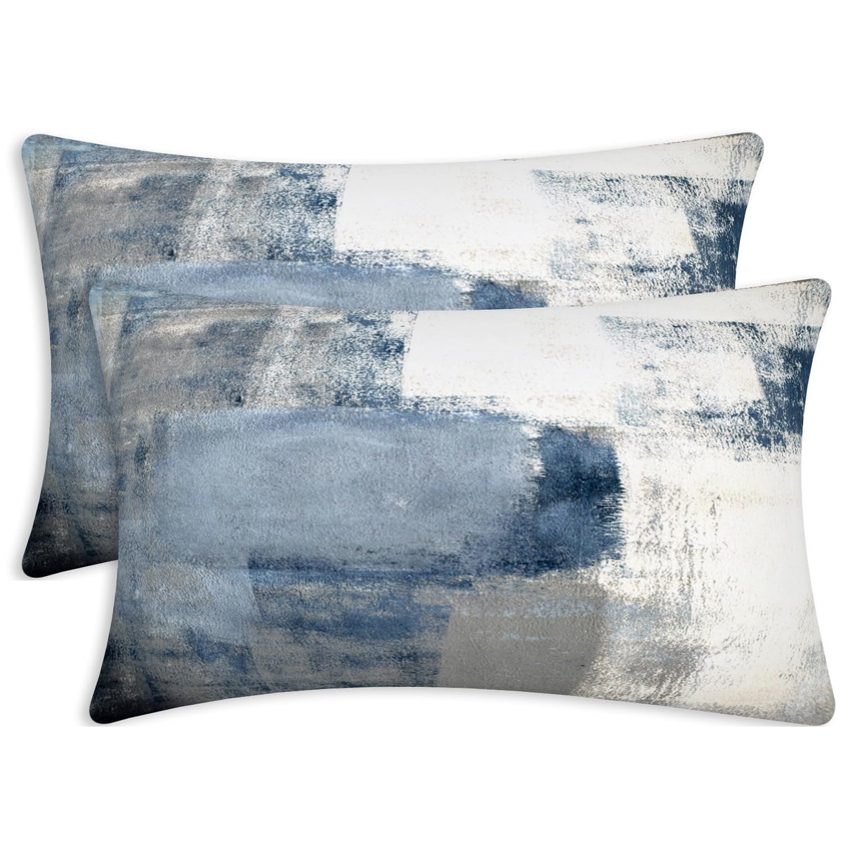 Throw Pillow Covers for Couch, 18x18 Inch, 2 Pack, Turquoise