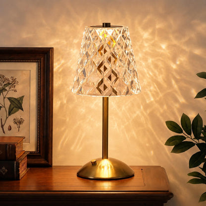 Cordless Touch Table Lamp, Classic Edition Rechargeable Small Desk Lamp