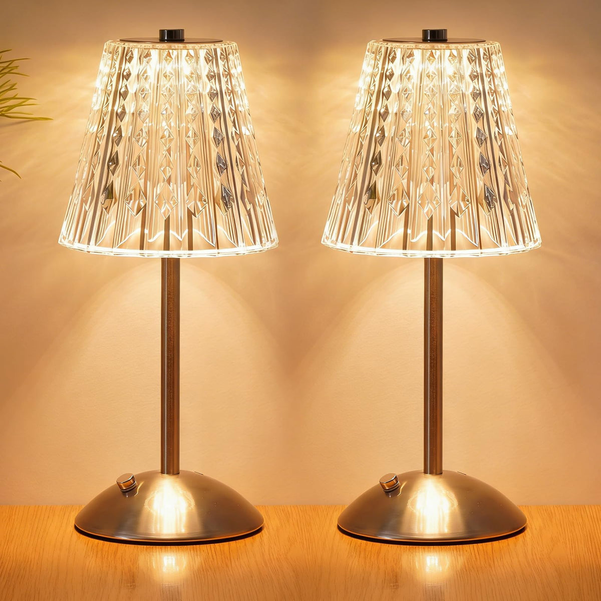 Cordless Touch Table Lamp, Classic Edition Rechargeable Small Desk Lamp