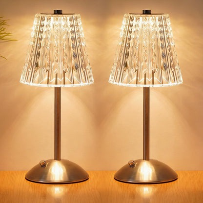 Cordless Touch Table Lamp, Classic Edition Rechargeable Small Desk Lamp