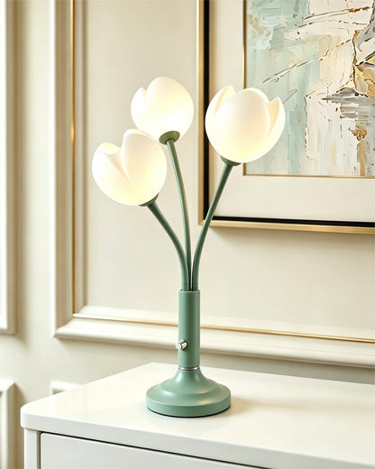 Globe Orange Table Lamp Dimmable Magic DIY Arms G9 Bulbs Included