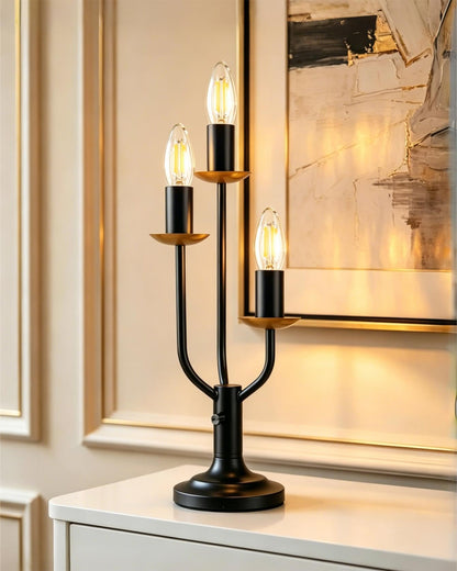 Globe Orange Table Lamp Dimmable Magic DIY Arms G9 Bulbs Included