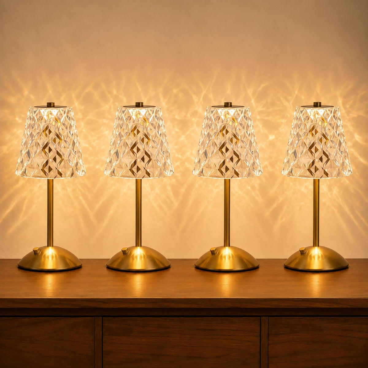Cordless Touch Table Lamp, Classic Edition Rechargeable Small Desk Lamp
