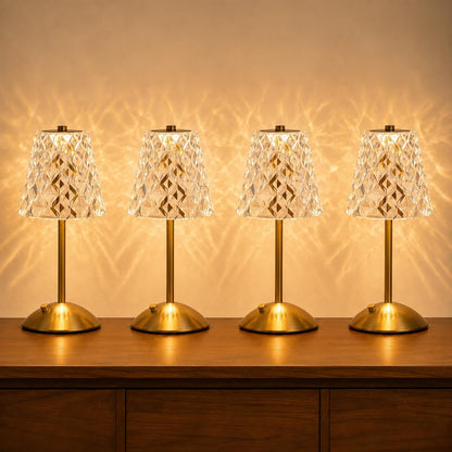 Cordless Touch Table Lamp, Classic Edition Rechargeable Small Desk Lamp
