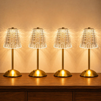 Cordless Touch Table Lamp, Classic Edition Rechargeable Small Desk Lamp