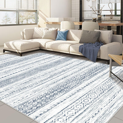 Nakagishi Boho 5x7 Area Rug Living Room Rugs Machine Washable Beige/Brown