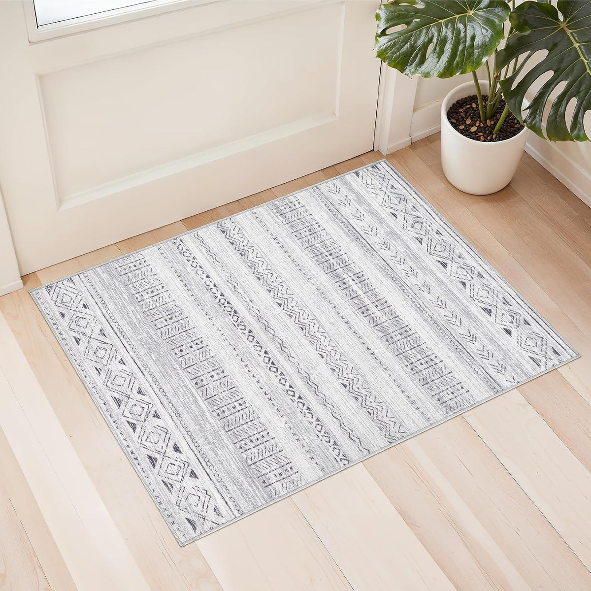 cotiled Boho 5x7 Area Rugs for Living Room: Soft Moroccan Washable Rug