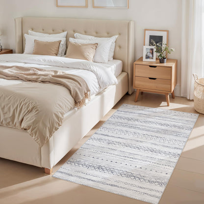 cotiled Boho 5x7 Area Rugs for Living Room: Soft Moroccan Washable Rug