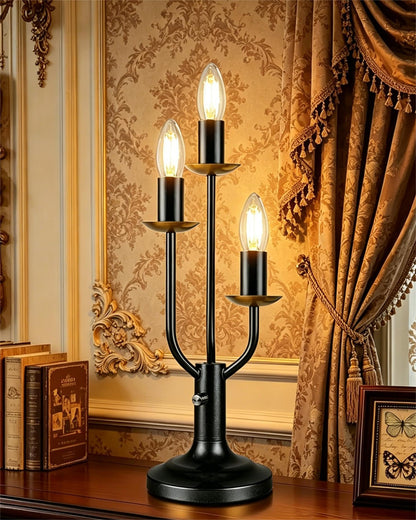 Globe Orange Table Lamp Dimmable Magic DIY Arms G9 Bulbs Included