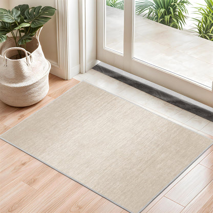 Valenrug Washable Rugs 5x7, Non Slip Large Area Rugs for Living Room, Beige