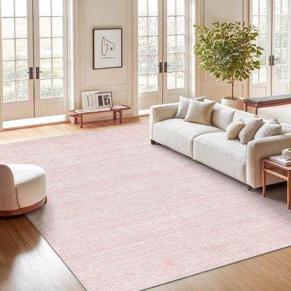 Valenrug Washable Rugs 5x7, Non Slip Large Area Rugs for Living Room, Beige