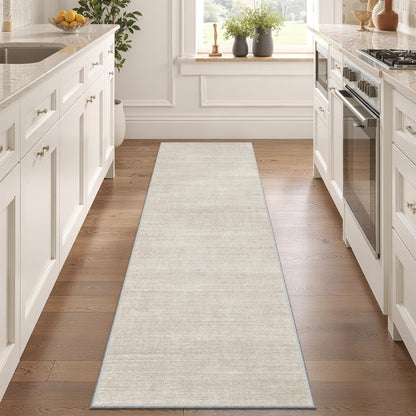 Valenrug Washable Rugs 5x7, Non Slip Large Area Rugs for Living Room, Beige