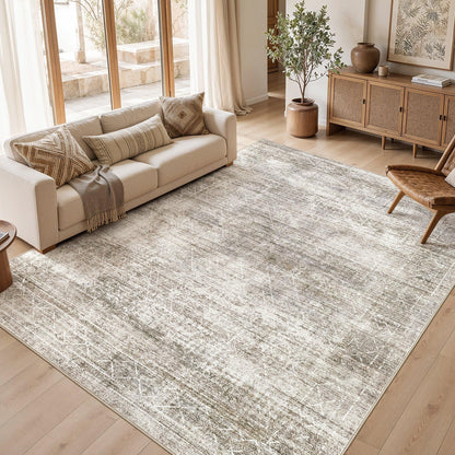 cotiled Boho 5x7 Area Rugs for Living Room: Soft Moroccan Washable Rug