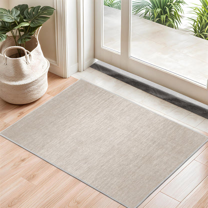 Valenrug Washable Rugs 5x7, Non Slip Large Area Rugs for Living Room, Beige