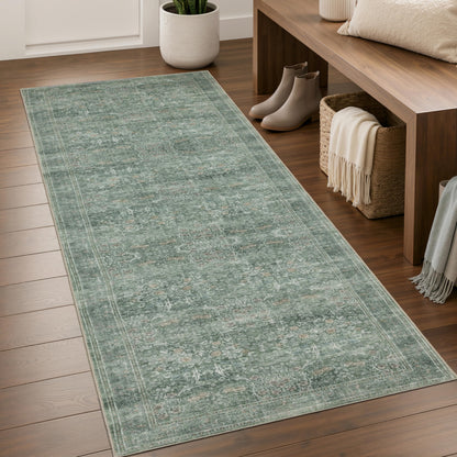 JOLLYVOGUE 5x7 Area Rugs for Living Room, Washable Rug, Beige