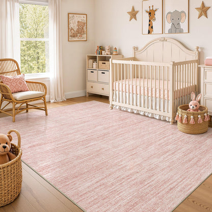 Nakagishi Boho 5x7 Area Rug Living Room Rugs Machine Washable Beige/Brown