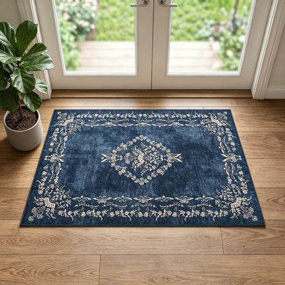 FlyDOIT 5x7 Large Area Rugs for Living Room, Green